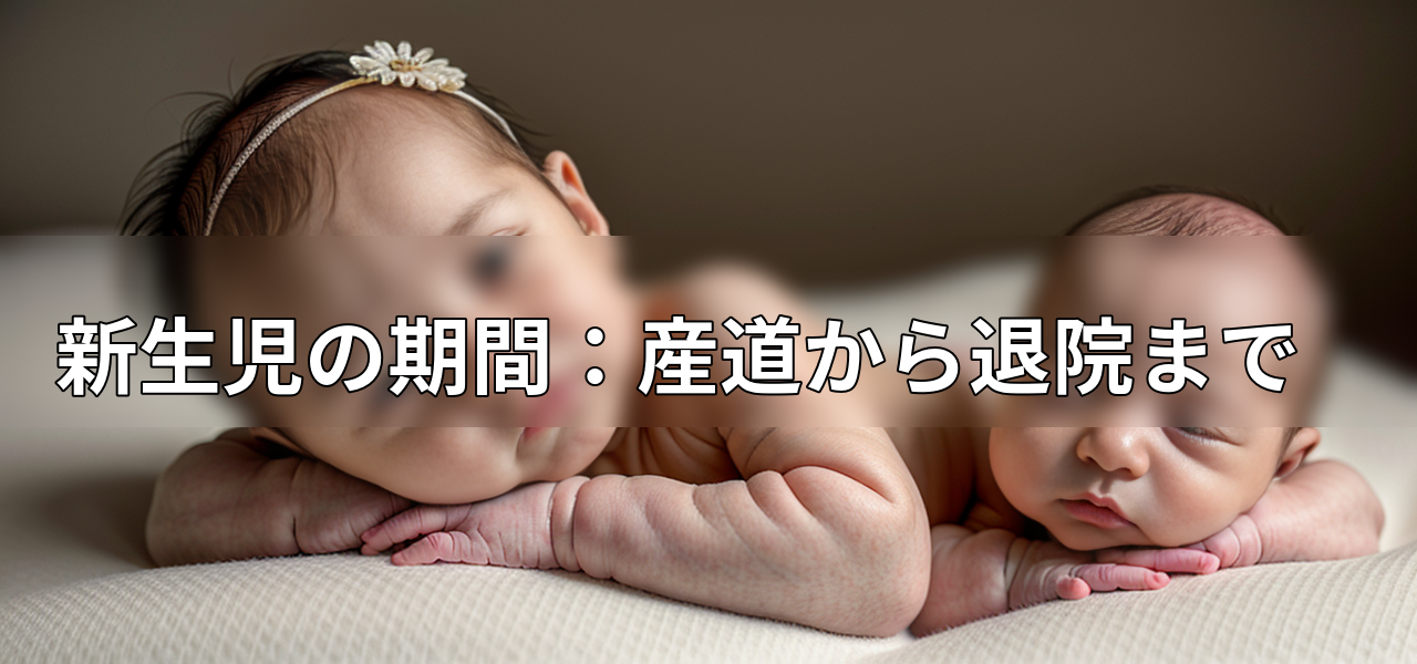 新生児の期間:産道から退院までの画像