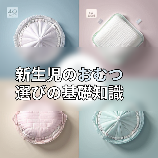 新生児のおむつ選びの基礎知識の画像