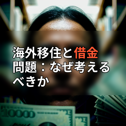 海外移住と借金問題:なぜ考えるべきかの画像