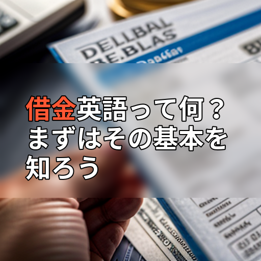 借金英語って何?まずはその基本を知ろうの画像