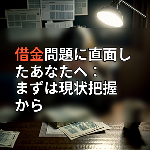 借金問題に直面したあなたへ:まずは現状把握からの画像
