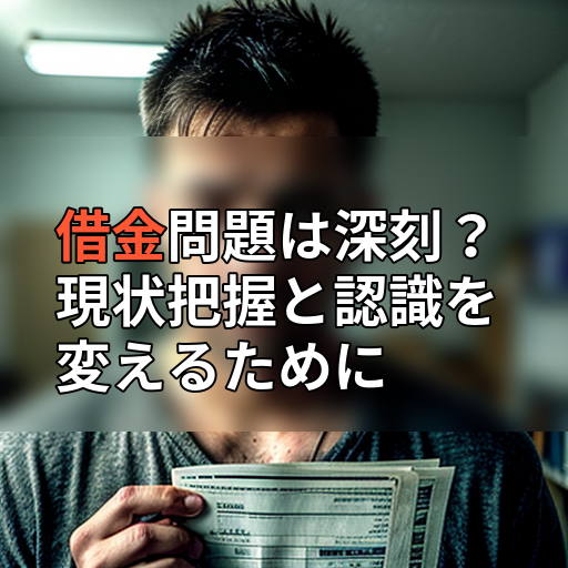 借金問題は深刻？現状把握と認識を変えるためにの画像