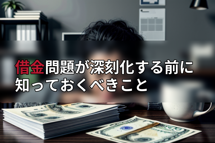 借金問題が深刻化する前に知っておくべきことの画像