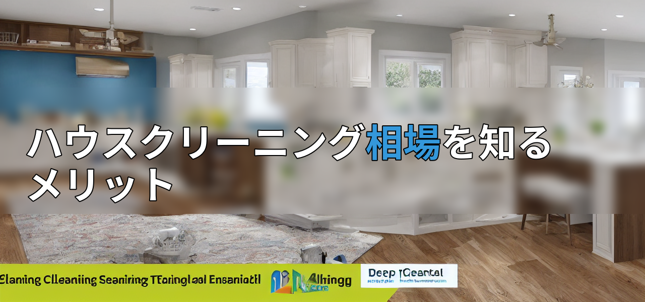 ハウスクリーニング相場を知るメリットの画像