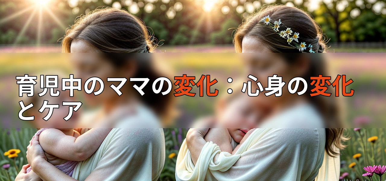 育児中のママの変化:心身の変化とケアの画像