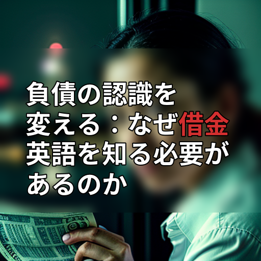 負債の認識を変える:なぜ借金英語を知る必要があるのかの画像