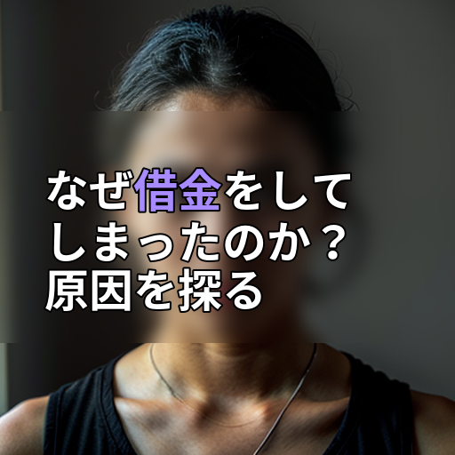 なぜ借金をしてしまったのか？原因を探るの画像