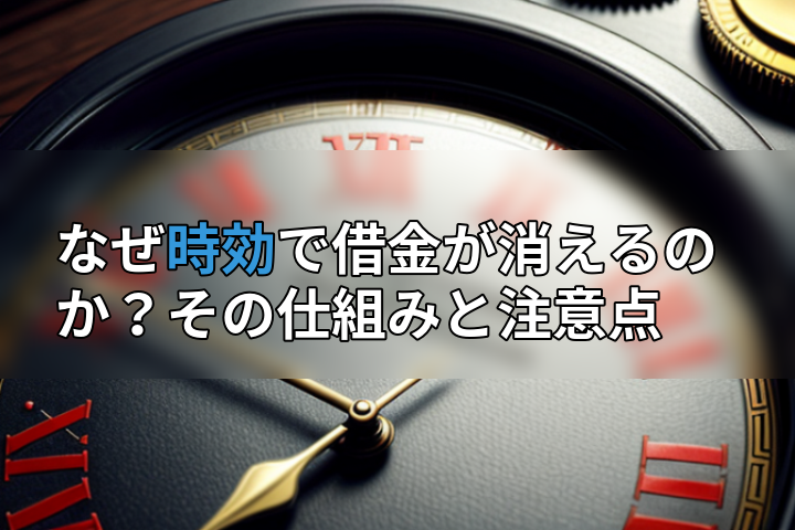 なぜ時効で借金が消えるのか?その仕組みと注意点の画像