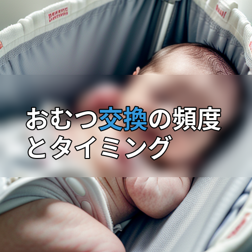 おむつ交換の頻度とタイミングの画像