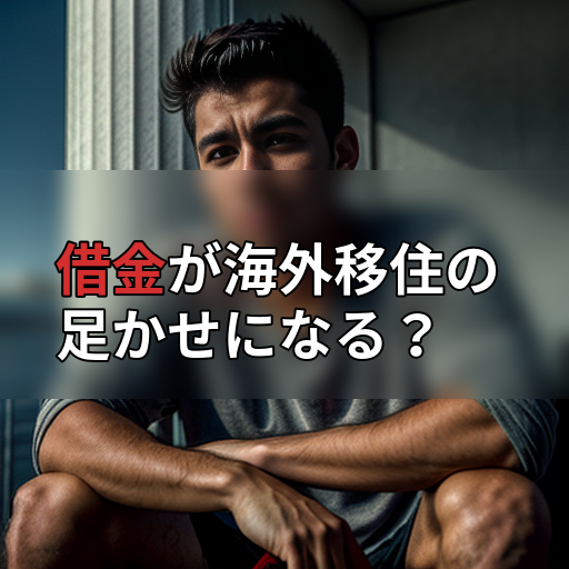 借金が海外移住の足かせになる?の画像