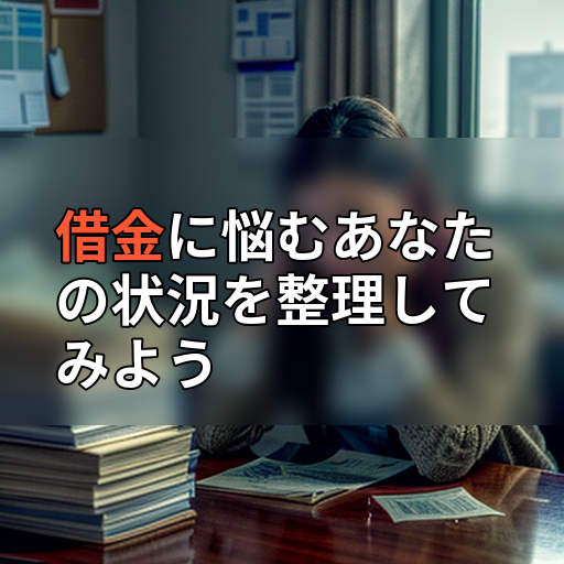 借金に悩むあなたの状況を整理してみようの画像