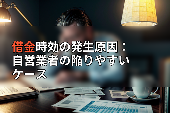 借金時効の発生原因:自営業者の陥りやすいケースの画像