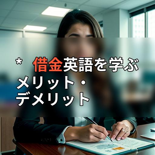 * 借金英語を学ぶメリット・デメリットの画像