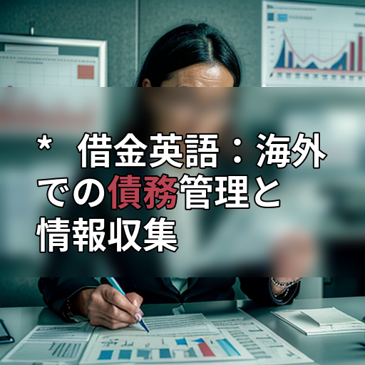 *   借金英語：海外での債務管理と情報収集の画像