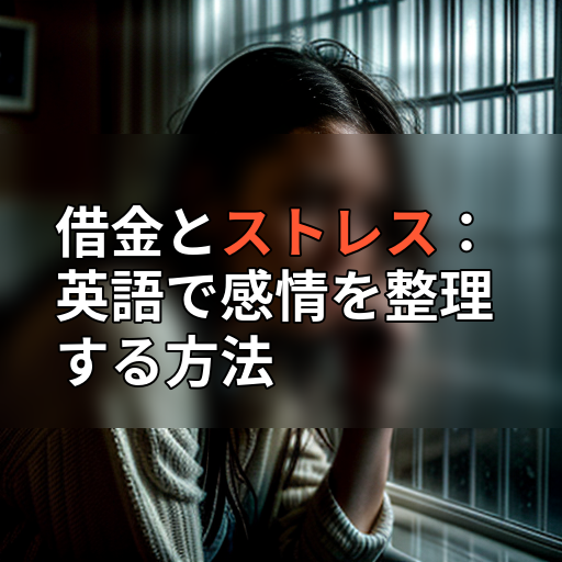借金とストレス:英語で感情を整理する方法の画像