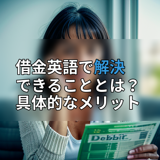 借金英語で解決できることとは?具体的なメリットの画像