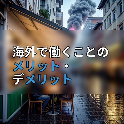 海外で働くことのメリット・デメリットの画像