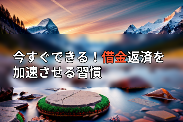 今すぐできる!借金返済を加速させる習慣の画像