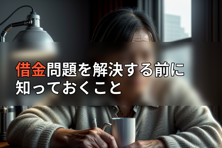 借金問題を解決する前に知っておくことの画像