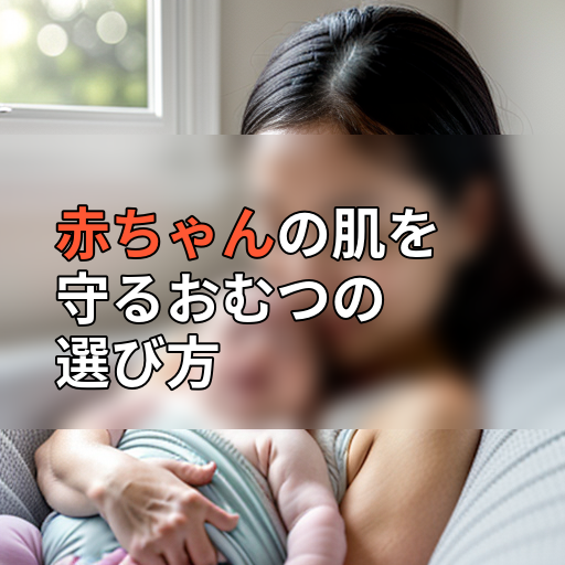 赤ちゃんの肌を守るおむつの選び方の画像