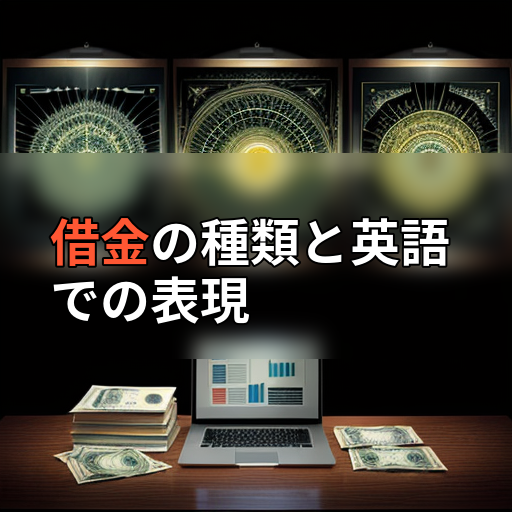 借金の種類と英語での表現の画像