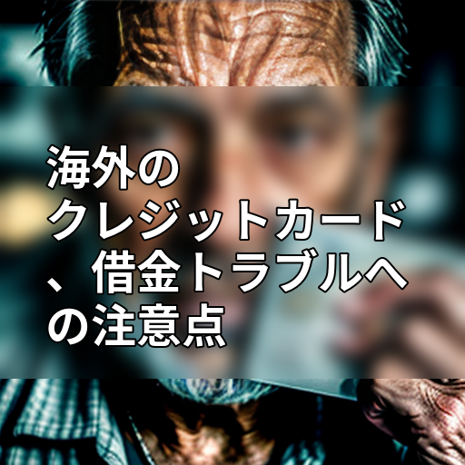海外のクレジットカード、借金トラブルへの注意点の画像