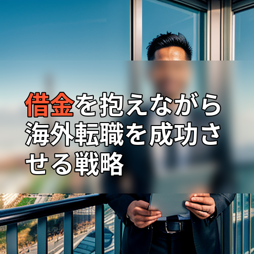借金を抱えながら海外転職を成功させる戦略の画像