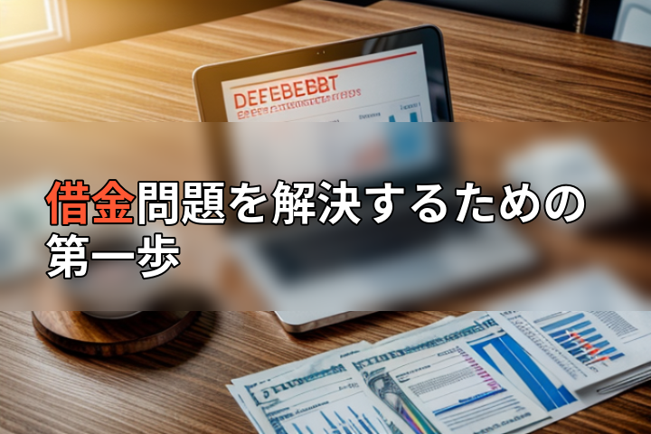 借金問題を解決するための第一歩の画像