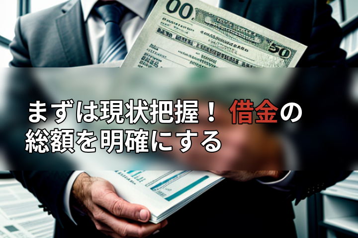 まずは現状把握! 借金の総額を明確にするの画像
