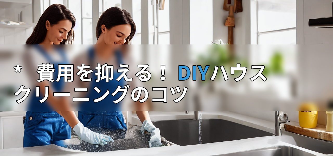 * 費用を抑える! DIYハウスクリーニングのコツの画像
