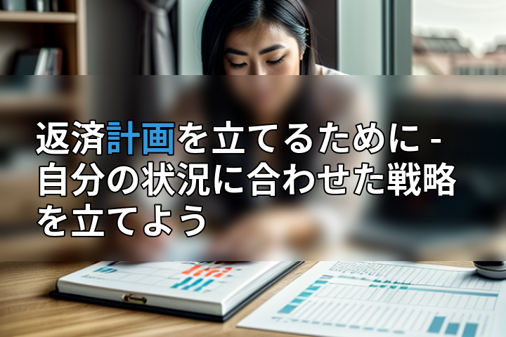 返済計画を立てるために - 自分の状況に合わせた戦略を立てようの画像