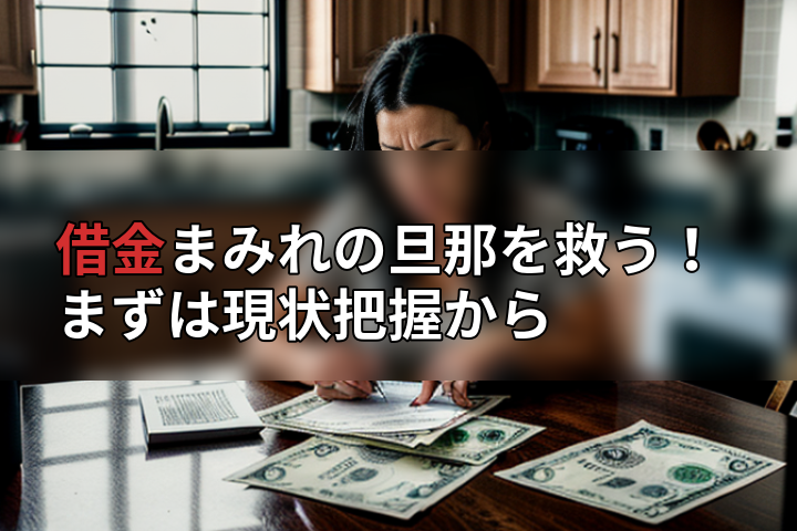 借金まみれの旦那を救う!まずは現状把握からの画像