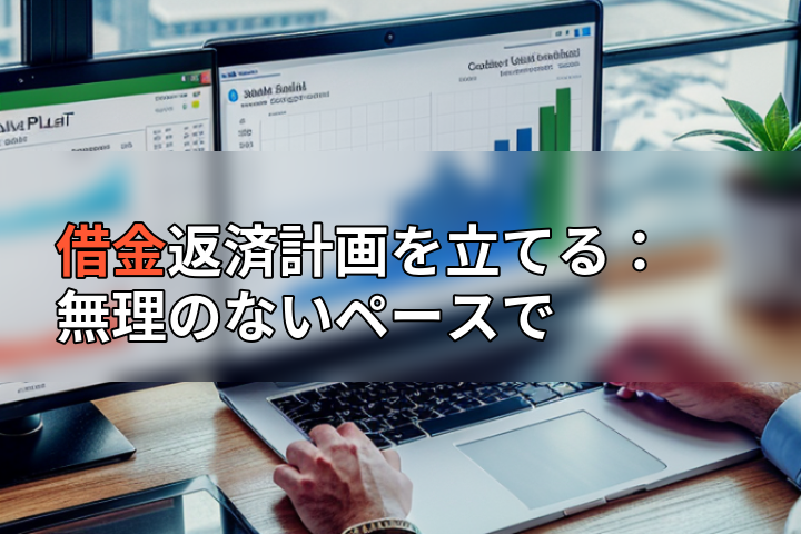 借金返済計画を立てる:無理のないペースでの画像